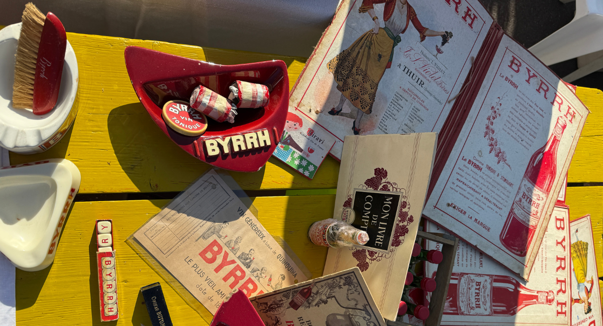 Objets promotionnels Byrrh